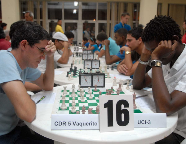 V torneo ajedrecístico Tras las huellas del Che