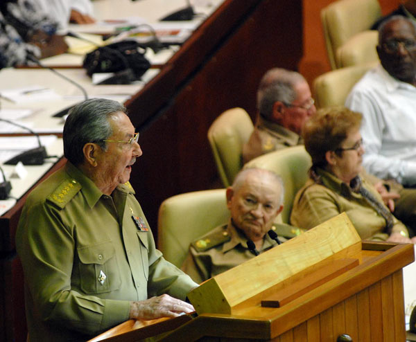 Presidente cubano, Raúl Castro