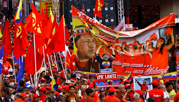 Venezuela jura lealtad a Chávez y a la patria de Bolívar 