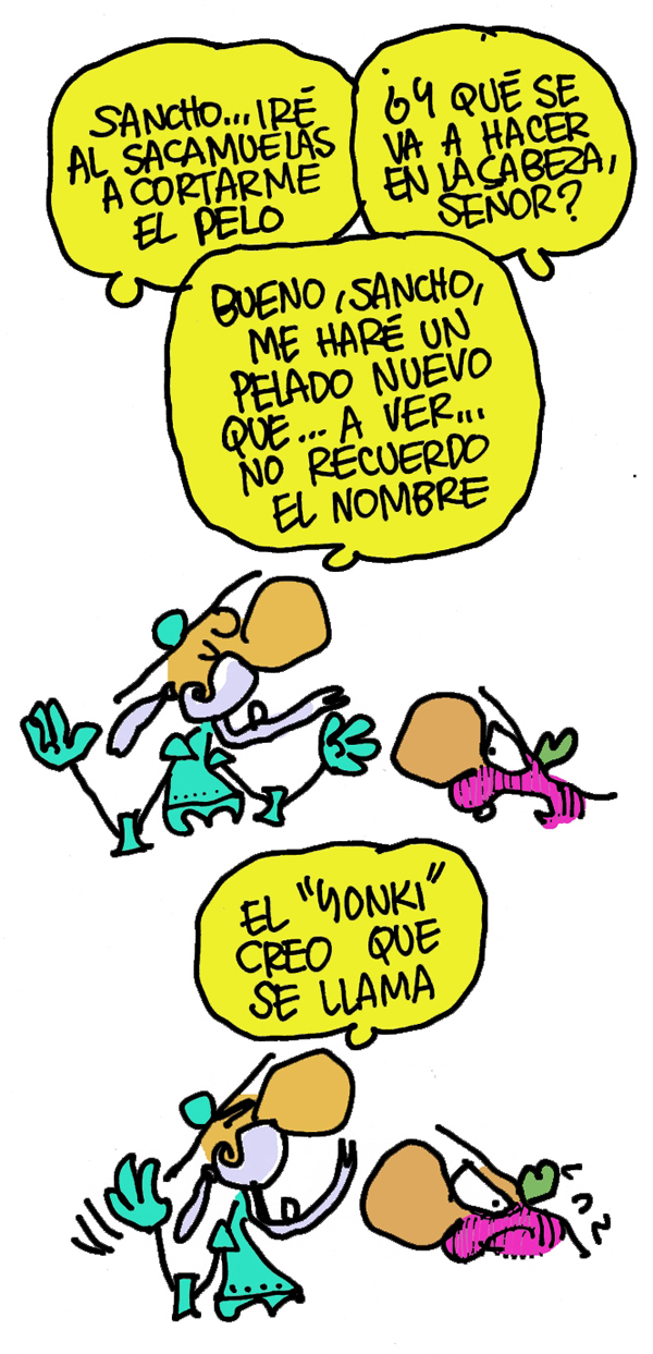 Sancho y Don Quijote