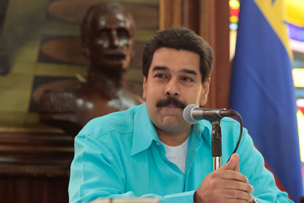 Vicepresidente de Venezuela Nicolás Maduro