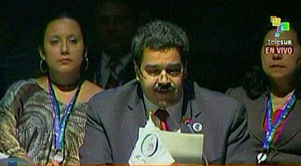 Nicolás Maduro en Cumbre de la Celac