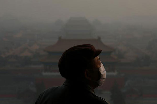 Alta contaminación en Beijing