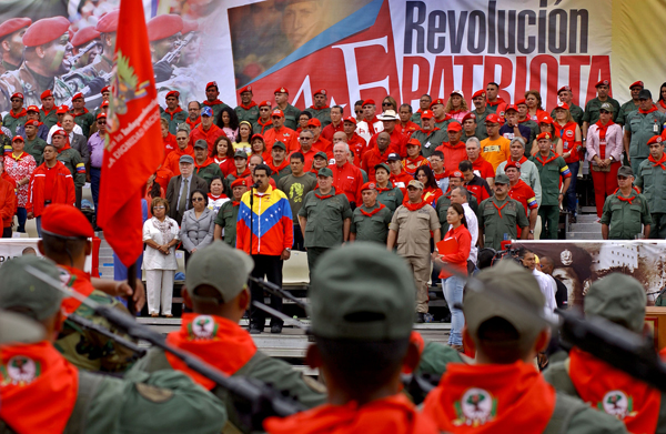 Acto en el Museo Histórico Militar de Caracas