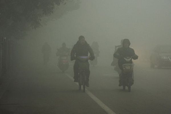 contaminación atmosférica China