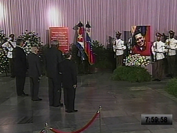 Homenaje a Chávez