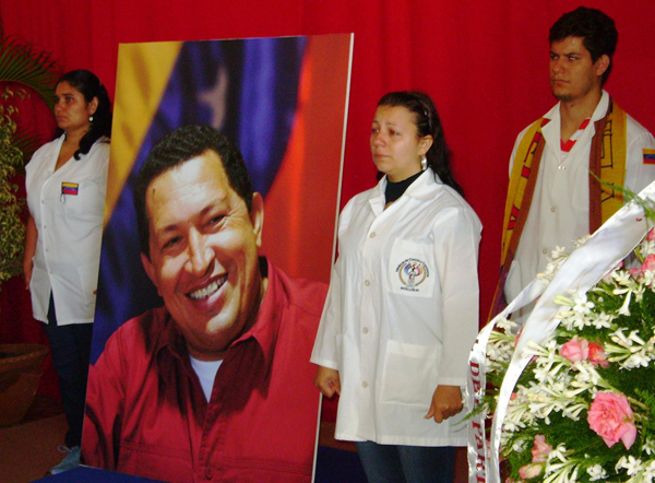 Homenaje al presidente Hugo Chávez