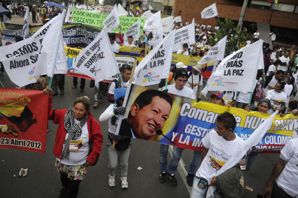 Marcha en Colombia