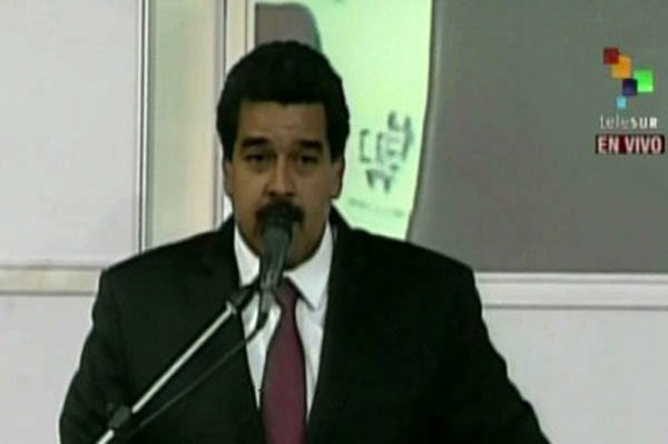 Nicolás Maduro, Presidente electo de Venezuela