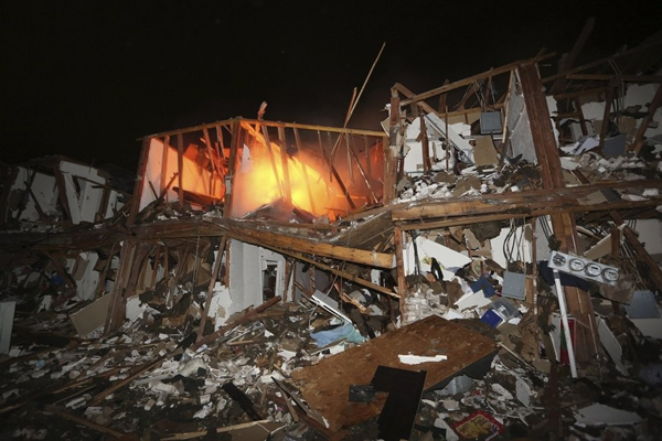 Explosión en planta de Waco, Texas, Estados Unidos