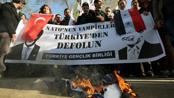 Activistas turcos