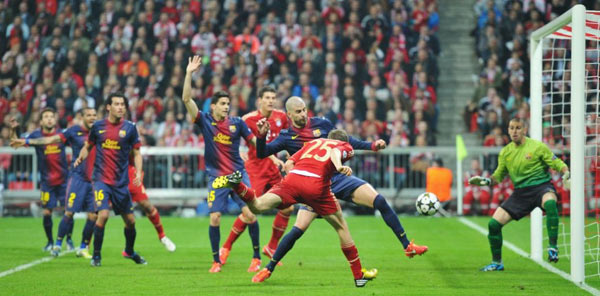 Bayern Munich vs Barcelona