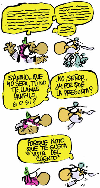 Don Quijote y Sancho Panza