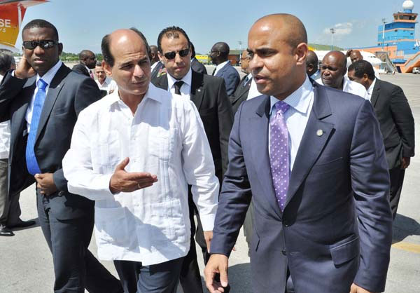 Primer ministro de Haití, Laurent Lamothe