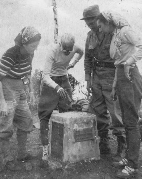 Imagen de Martí en el Turquino