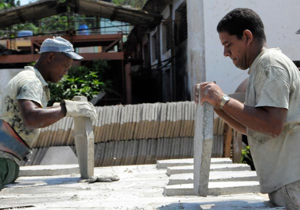 Trabajadores de la construcción