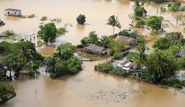 Localidades del Occidente continúan inundadas