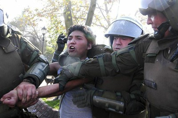 Represión en Chile