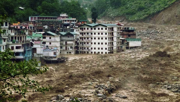 Inundaciones en la India 