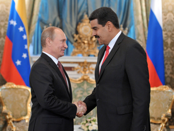 Vladimir Putin y Nicolás Maduro 