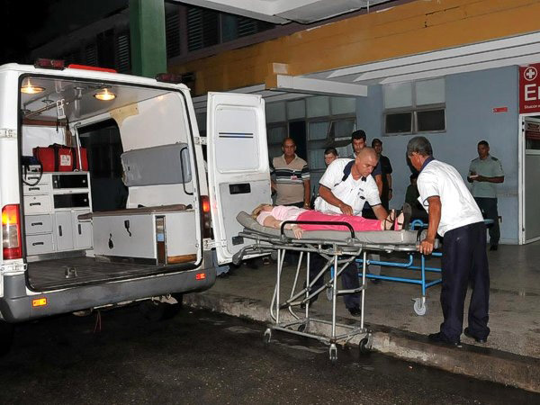 Accidente de tránsito en Cienfuegos