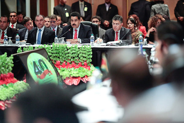 Nicolás Maduro en Cumbre del Caricom