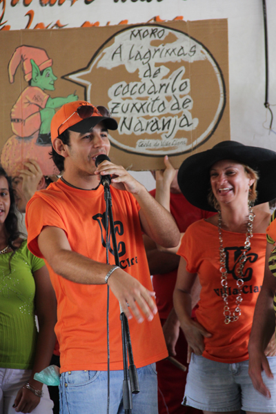 Delegación teclera naranja 