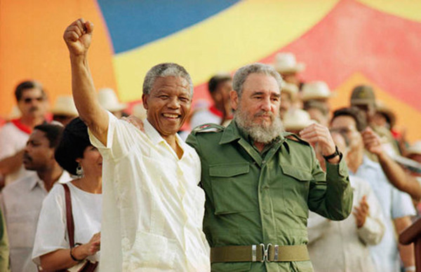 Fidel y Mandela
