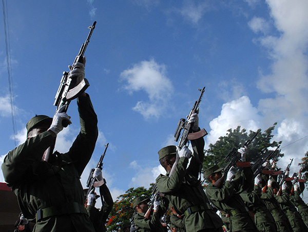 Soldados del Ejército Occidental