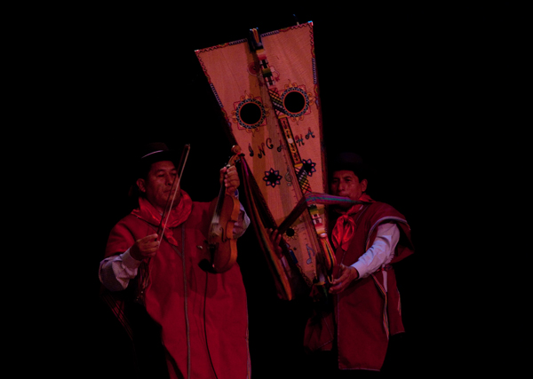 Músicos de la Danza de las tijeras