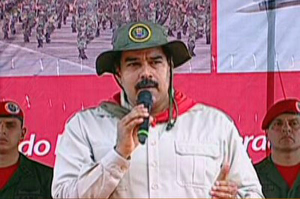 Maduro en el estado llanero de Cojedes