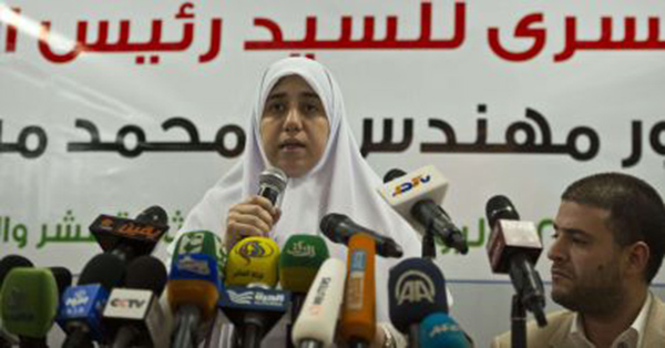 Shaima, hija del presidente Mohamed Mursi