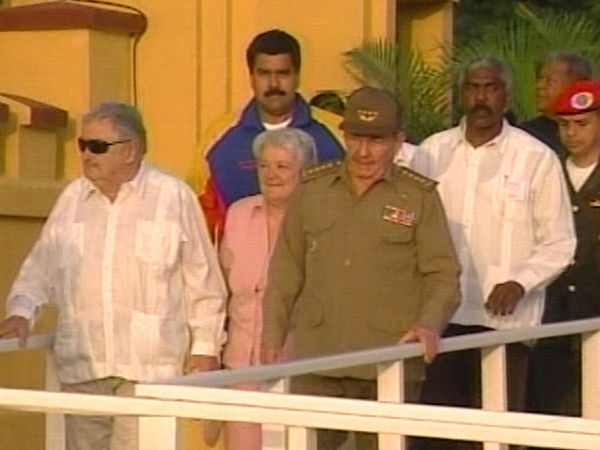 Raúl Castro en el Acto Central por el Día de la Rebeldía Nacional