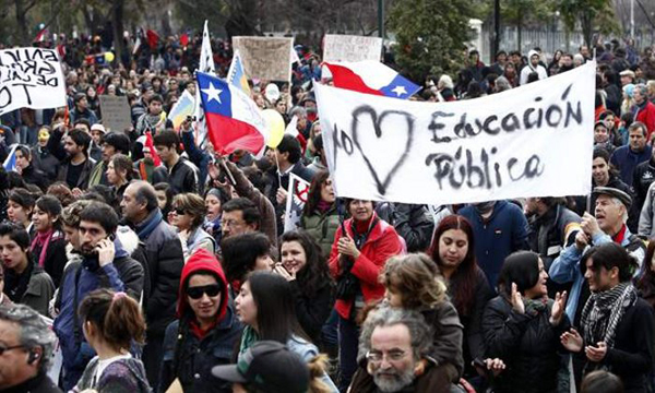 Estudiantes chilenos