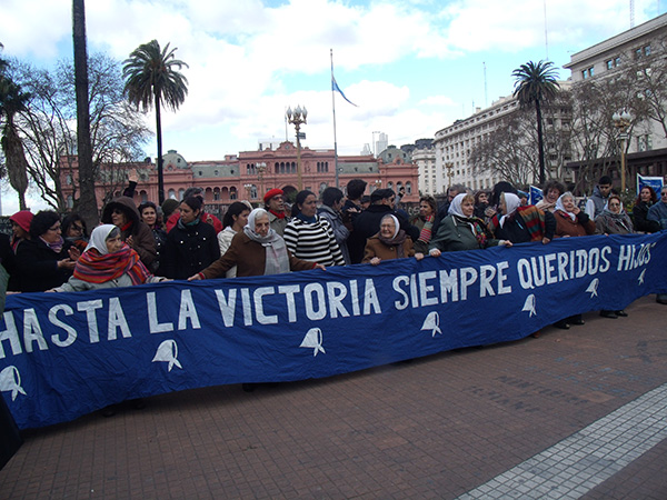 La Plaza de Mayo en Buenos Aires