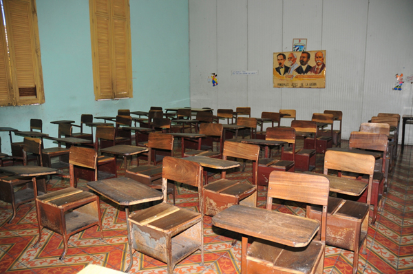 Aula donde estudió Fidel Castro Ruz