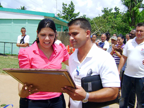 Yuniasky Crespo y William Fiallo