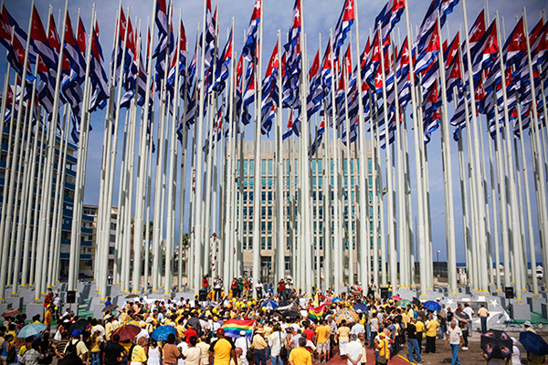 Marcha por la liberación de hombres justos condenados en Estados Unidos