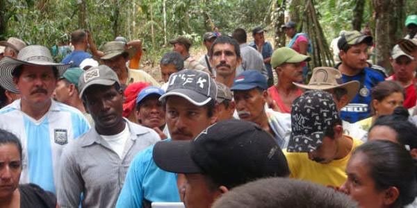 Protesta en Colombia