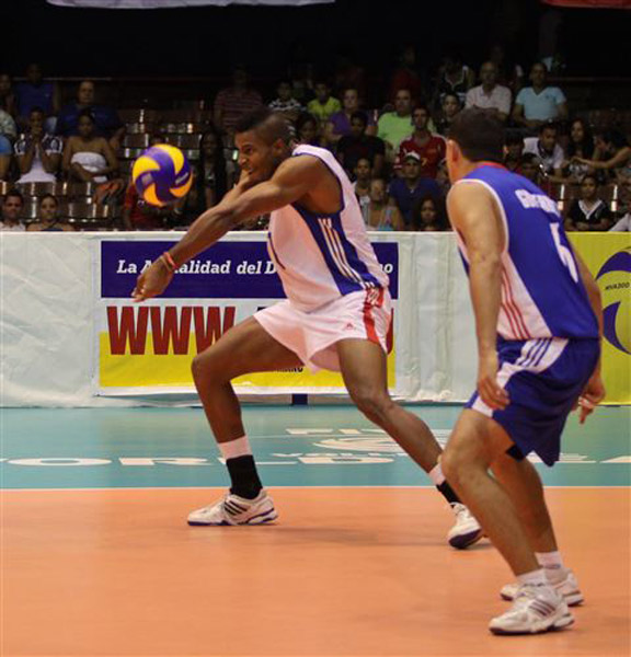 Selección masculina de voleibol en torneo Norceca