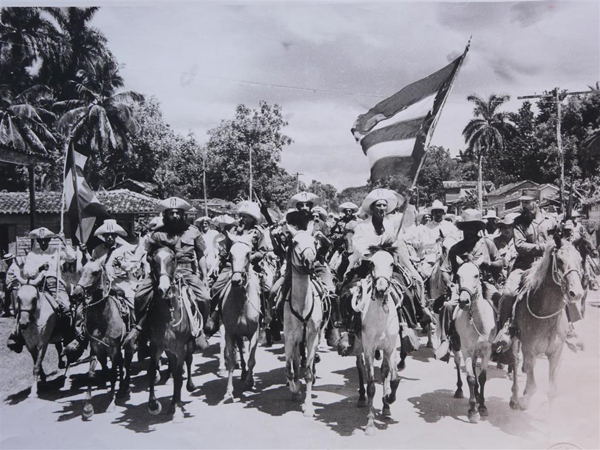 Llegada de la Columna Dos Antonio Maceo a Yaguajay