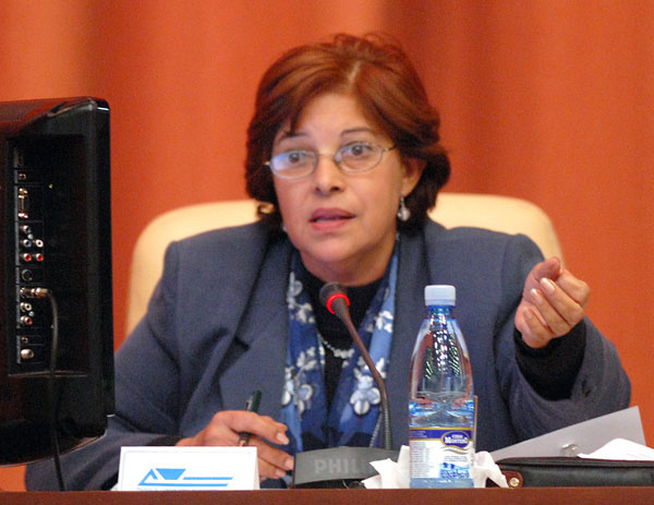 Lina Pedraza Rodríguez, ministra de Finanzas y Precios.