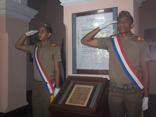 Exhiben en Bayamo partitura original del Himno Nacional