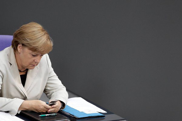 Canciller alemana Angela Merkel
