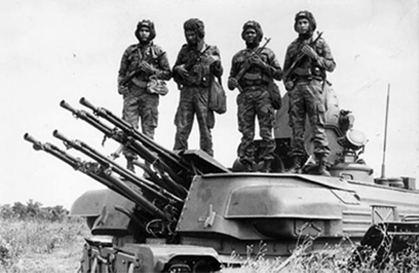 Los vínculos entre Cuba y Angola