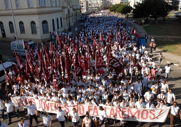 Desfile estudiantil