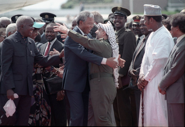 Nelson Mandela en contra del apartheid