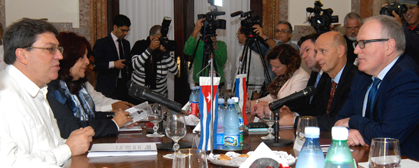 El diálogo entre Cuba, Holanda y Europa