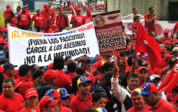 Trabajadores petroleros