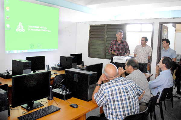 Comunidad virtual sobre recursos forestales